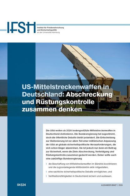 IFSH_Policy-Brief_0424_DE_Titel_800x1200px