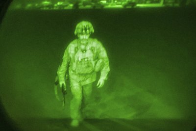 Letzter US-Soldat, Major General Chris Donahue, verlässt Afghanistan