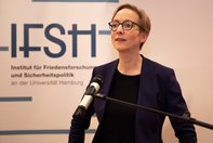 Welcome address by IFSH Director Prof Dr Ursula Schröder