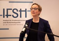 Welcome address by IFSH Director Prof Dr Ursula Schröder